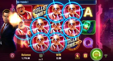 Agent Ace reels with Agent and Villain symbols lined up